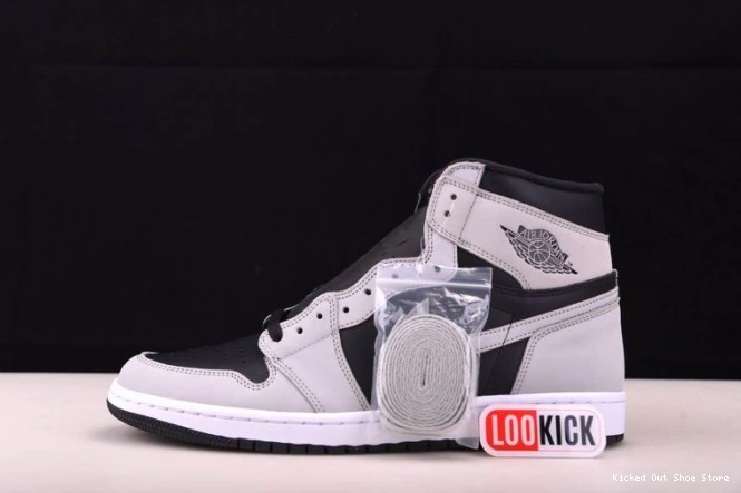 Kick Theory High Smoke Black Air Jordan 1 White Retro 555088-035 Grey Light 0707